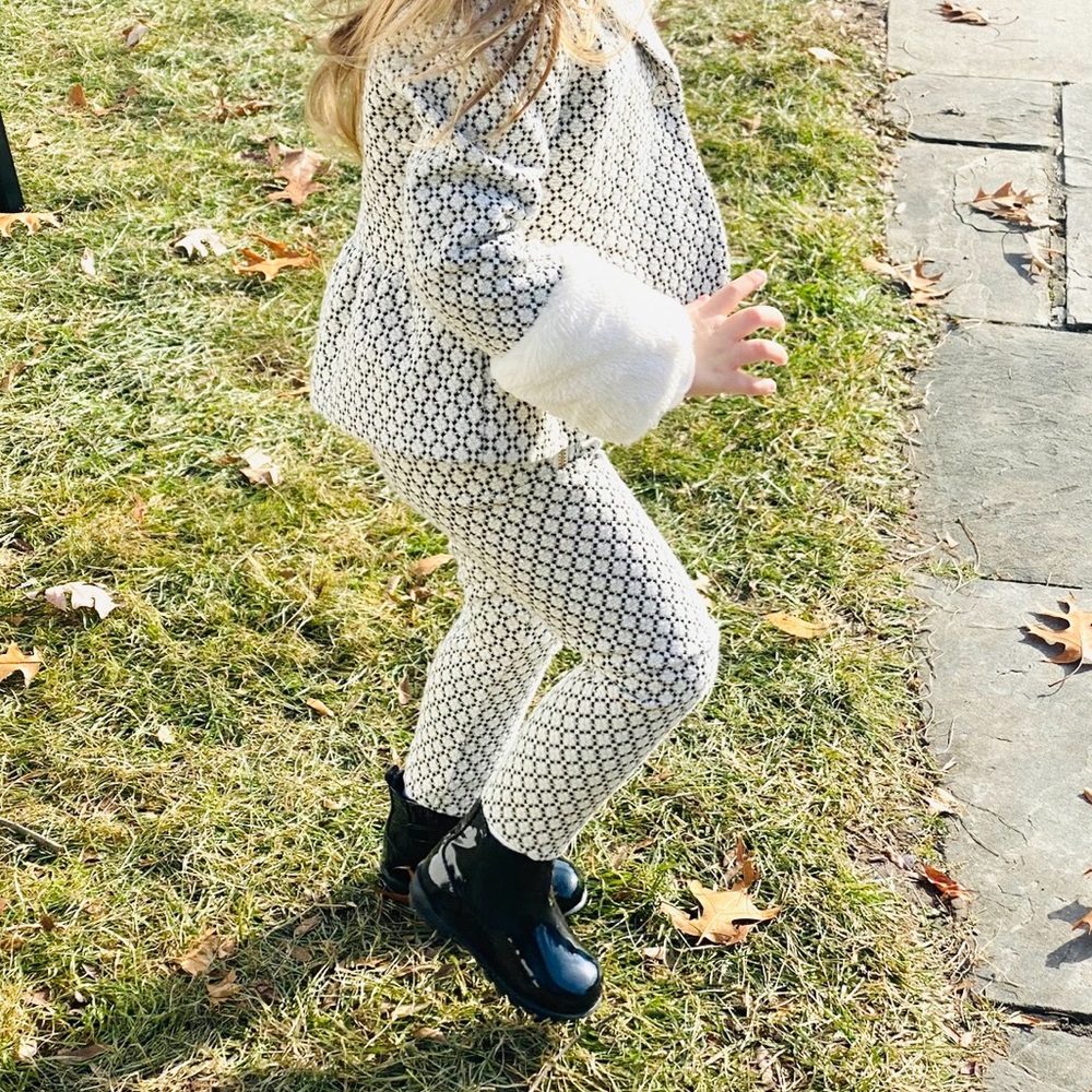 Dolce & Gabbana Black Patent Kids Boots